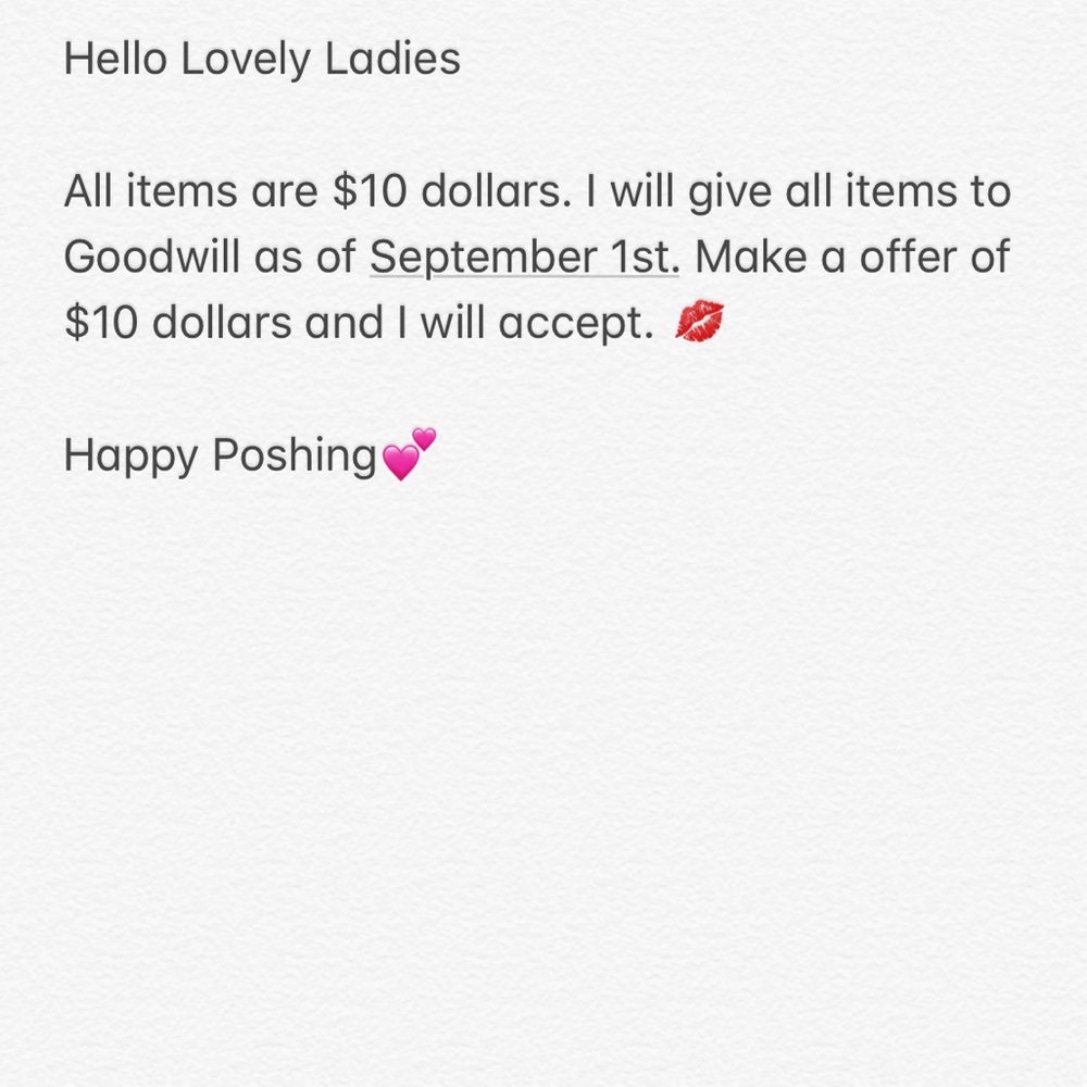 $10 Dollar Closet Sale 💃🏾